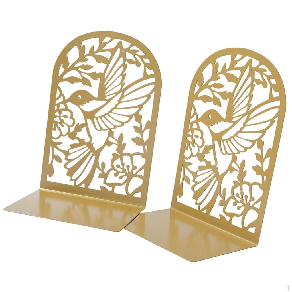 Декоративные подставки для книг с колибри для поддержки на столе и полке
