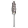 Double Cut Carbide Burr Rotary File Tree Shape Multipurpose for Aviation Automobile Ship