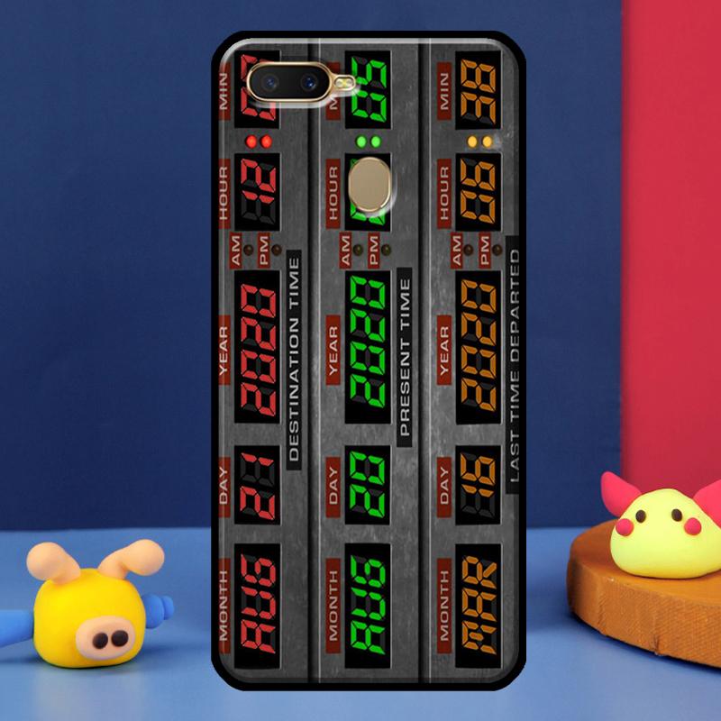 Чехол 'Назад в будущее' Машина времени для Oppo A91 A5 A9 A16 A76 A96 A58 A78 A98 A52 A72 A74 A94 A54 S A57 A77 A15 A17