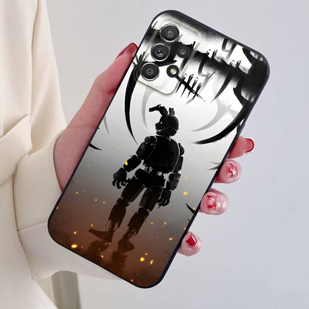 Чехол для телефона Five-Nights-At-Freddys F-Fnaf для Samsung S24, 21, 22, 23, 30, Ultra, 20, Plus, Note, 10, 9, Черный мягкий силиконовый чехол