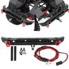 RC Rear Metal Bumper Bracket for Scale RC Crawler Compatible with SCX10 Black Rear Bumper with Custom Gift for Beginners and Advanced RC Cars Bumper,