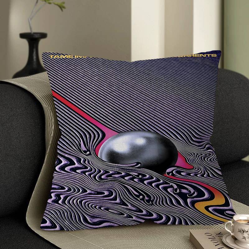 Новая психоделическая наволочка Tame Impala, наволочка для подушки, автомобильная наволочка для дивана, рождественский подарок, 40x40см 45x45см