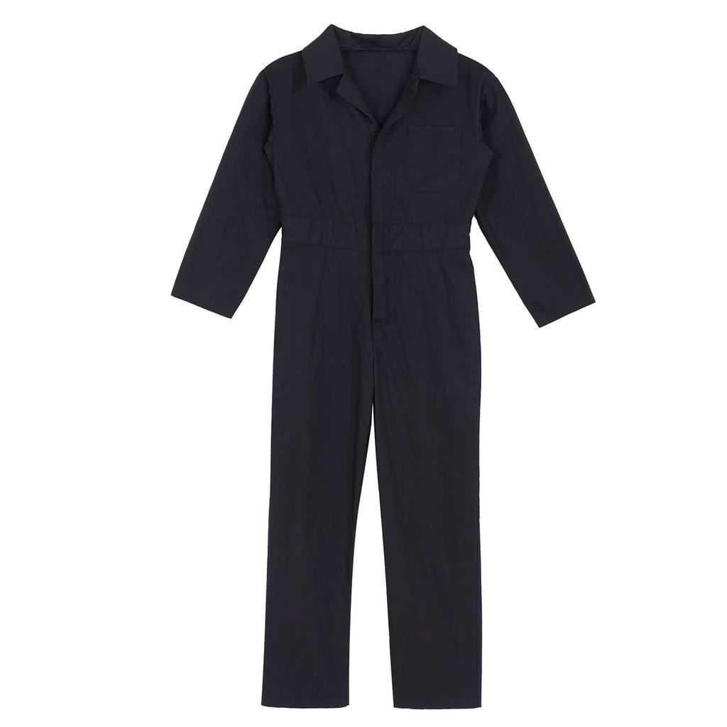 Kid's Coverall for Boys Mechanic Christmas Halloween Suit Costume Flight Suit Mechanic Jumpsuit