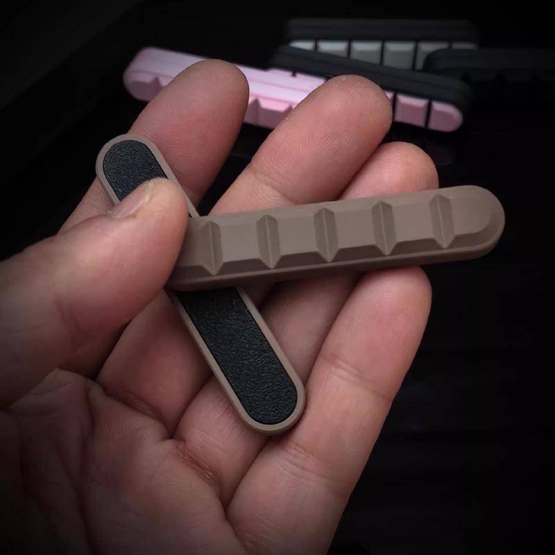 3D-печатная EDC смоляная магнитная толкающая карточка Фиджет толкающая пластина Механический слайдер Снимающая стресс Сенсорные игрушки Антистресс