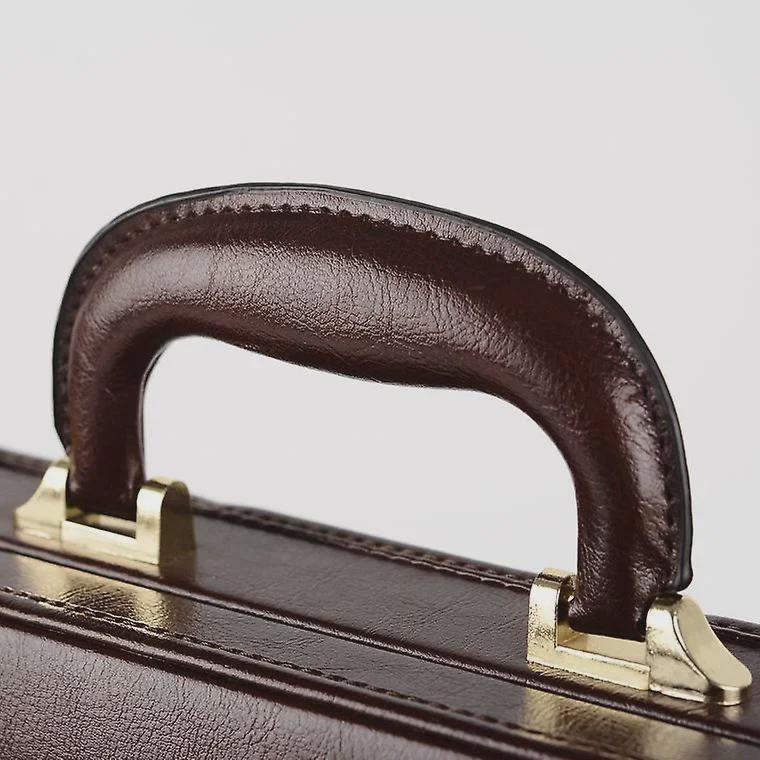 «Мужской ретро-портфель из искусственной кожи Cross-Border Business»