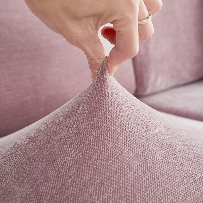 Chenille Sofa Seat Cushion Cover Stretch Adjustable Removable Slipcover Sofa Cover Sofa Slipcovers Protector for Pets Kids