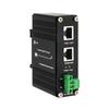 Steloproad Enhanced Industrial Gigabit Input 30W Output Up To DIN Rail and Wall Mount PoE+ Injector, 12~48V PoE+ Adapter, IEEE802.3af/at 328ft,