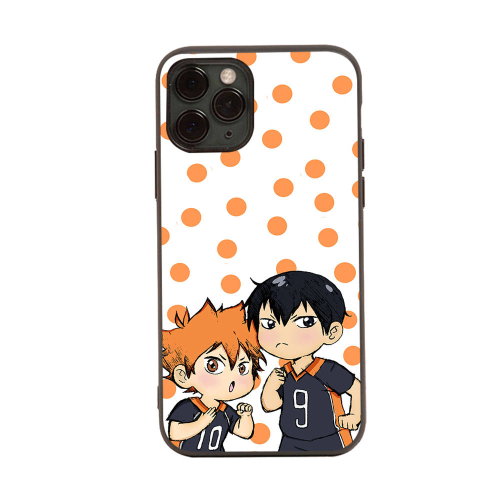 Чехол для Samsung A04 A14 A23 A34 A54 M23 M33 M52 M53 Realme 10 9 C30S C35 C55 VIVO Y02S Y21 Y51 X80 Pro Прозрачный чехол WI92 Haikyuu