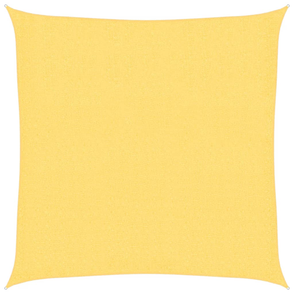 vidaXL Sonnensegel HDPE Quadratisch 2 x 2 m Beige