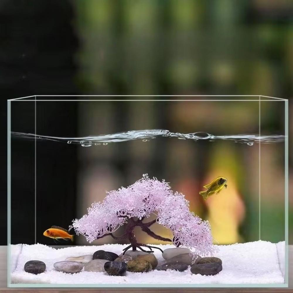 Новое реалистичное украшение для аквариума Креативные Красивые Симуляция Водных Растений Аквариумный Орнамент Декор для Офиса