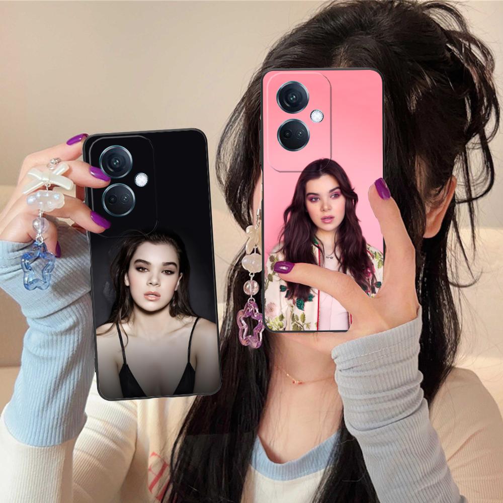 Hailee Steinfeld Matte TPU Mobile Phone Case for OPPO Find X9 X8 X7 X6 X5 X3 X2 Plus s Pro Ultra Lite Colorful Printing Cover