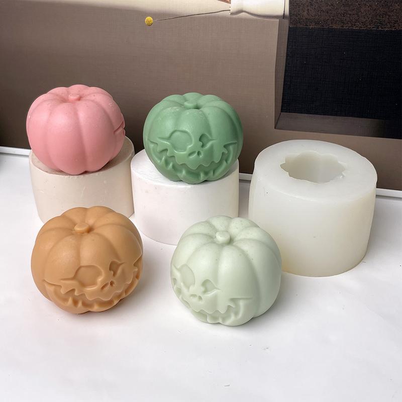 Силиконовая форма Тыква 3D Тыква Эпоксидная смола Литье Искусство Ремесло Силиконовая форма Эстетический декор для стола Домашние украшения для вечеринки Смола
