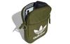 adidas Оригинальная сумка через плечо из полиэстера Regular Унисекс Зеленая GN5462