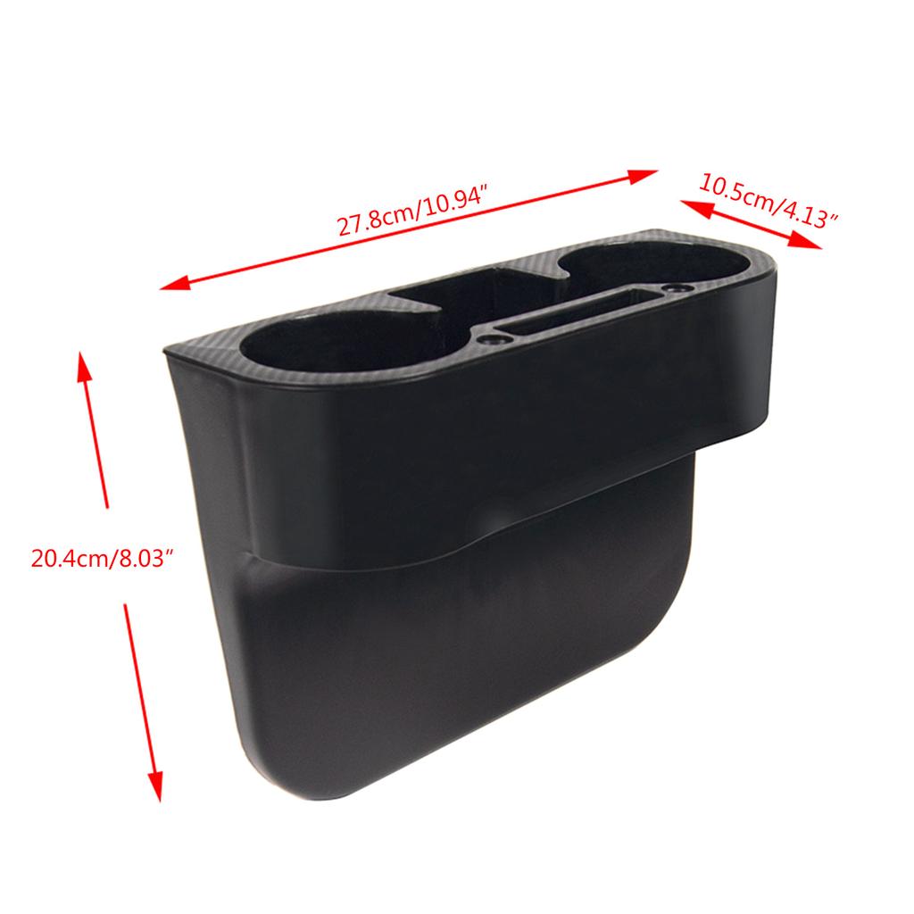 Автомобильный органайзер для зазоров, многофункциональный ящик для хранения зазоров с подстаканником, консольный боковой карман для кошелька