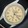 ВИНТАЖНЫЕ АВТОМАТИЧЕСКИЕ SEIKO 5 ВОССТАНОВЛЕННЫЕ ЯПОНСКИЕ МУЖСКИЕ ЧАСЫ С РИМСКИМИ ЦИФРАМИ a442020-1