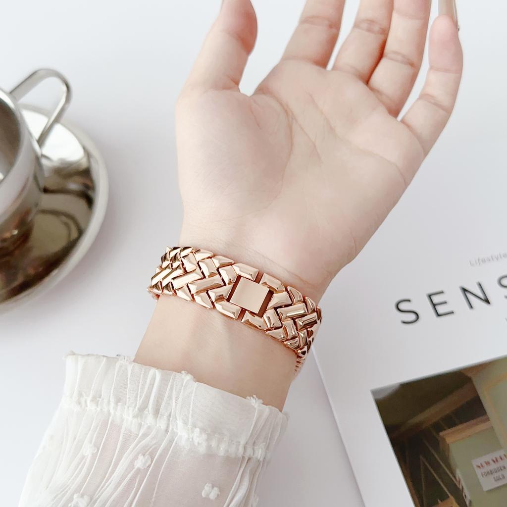 Stainless Steel Strap For Samsung Galaxy Fit3 Band Metal Bracelet For Galaxy Fit 3 SM-R390 Wristband Replacement Accessories