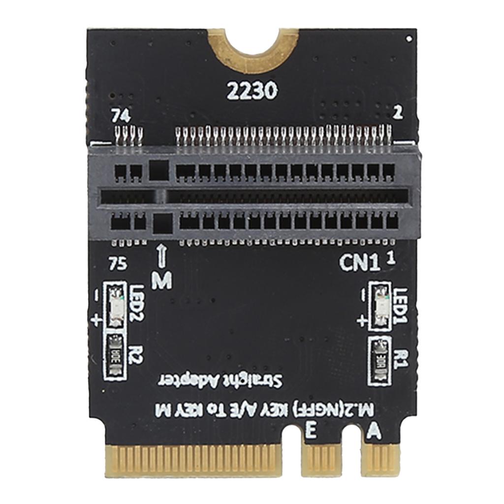 Адаптер-карта M.2 SSD KEY A E NGFF на Nvme Твердотельный накопитель Вертикальная плата-адаптер
