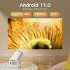 S40 смарт-проектор цифровой Android11 поддержка 4K 1080P WiFi6 BT5.4 Allwinner H713 1280*720P Auto Keystone карманный проектор