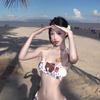 Sexy bikini 1011 new spot swimsuit women's split triangle cup swimsuit women's bikini spot