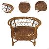1:12 Doll House Rattan Chair ,Miniature Craft ,Ob11 Wicker Accessories ,