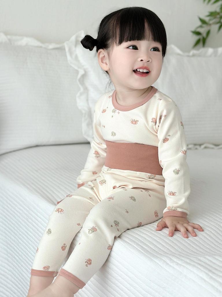 25 Новых Осенне-Зимних Детских Хлопковых Трусиков с Высокой Посадкой - Защита Животика, Прилегающие Домашние Брюки