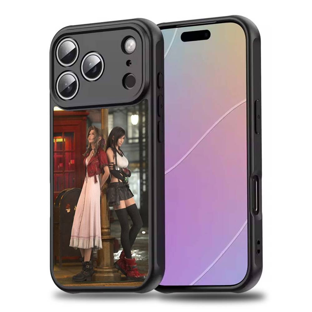 Чехол для телефона FF T-Tifa L-Lockhart-S для iPhone17,16,15,14,13,12,11,Pro,Max,Plus,Mini,SE4,E Магнитный Magsafe Беспроводная зарядка