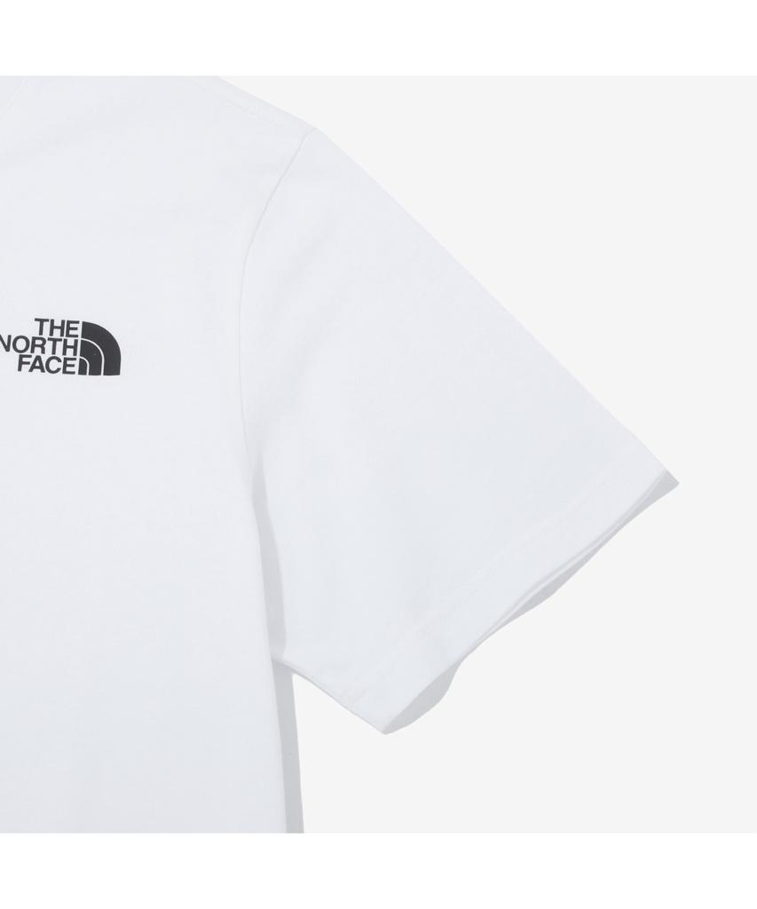 Noseupeiseu Nt7Uq54B Tnf Хангыль Футболка с коротким рукавом и круглым вырезом 3_Белый