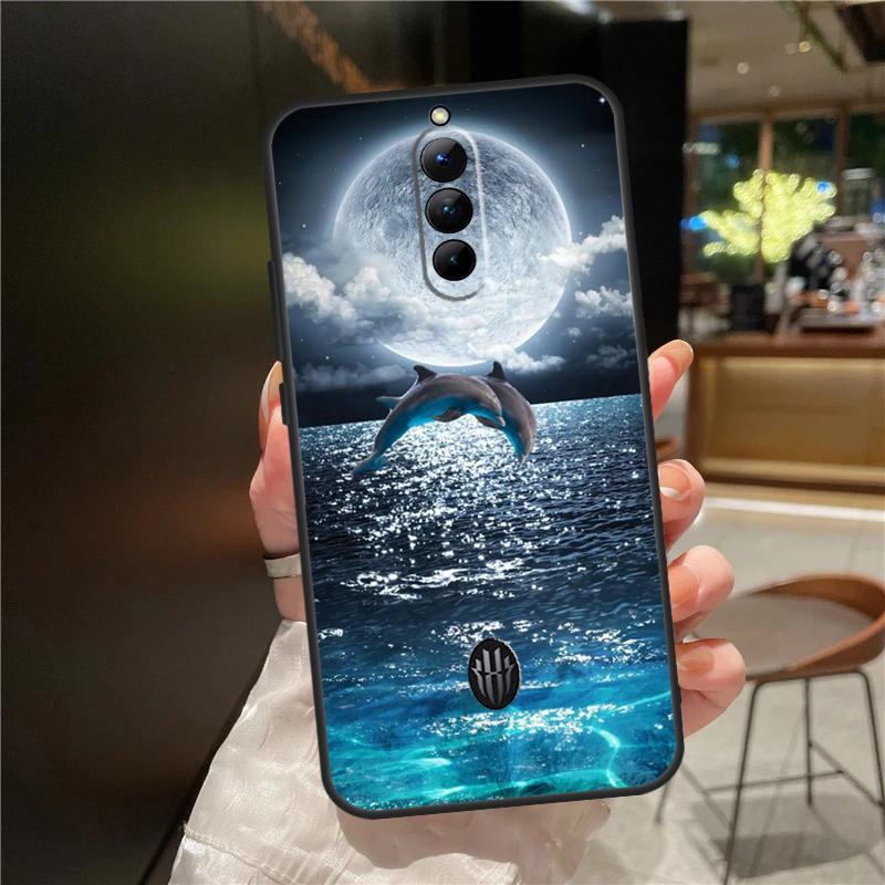 Чехол с животным дельфином для ZTE Nubia Red Magic 8 8S 9 9S 10 10S 11 Pro Plus 6 7 6S 7S Для RedMagic 10 Air Чехол