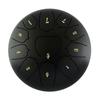 6 Inch Steel Tongue Drum 11 Notes Handpan Drum with Drum Mallet Finger Picks Percussion for