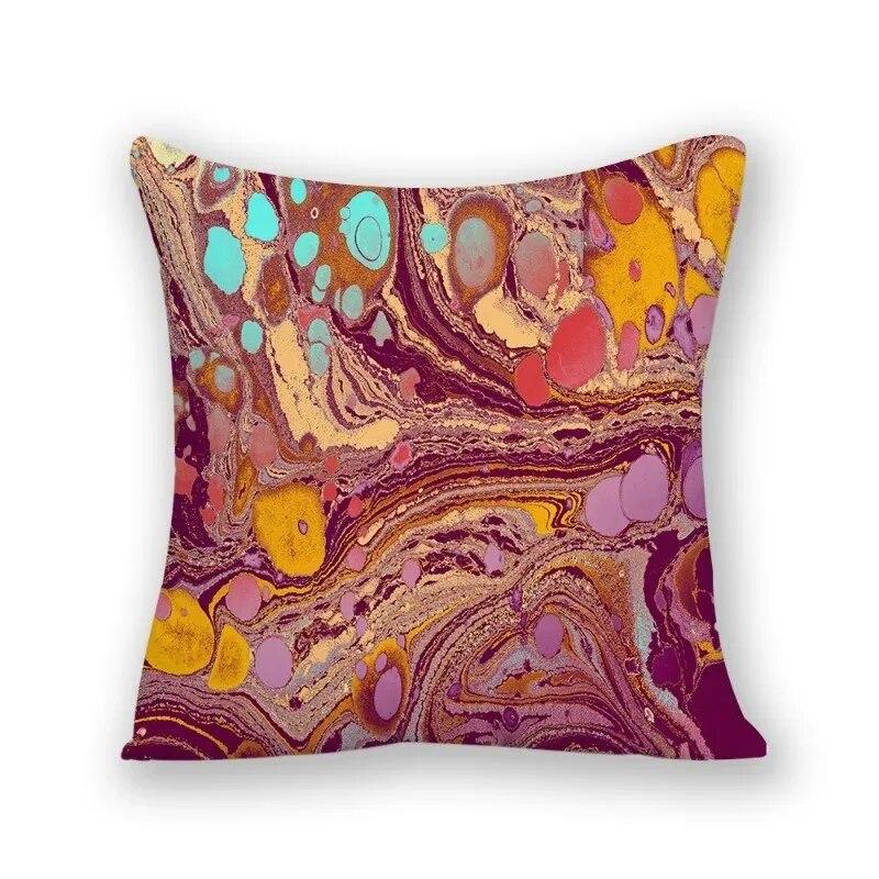 Роскошный домашний декор, чехол для офисного дивана, простой чехол для подушки с абстрактным узором в полоску, декоративная наволочка