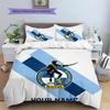 Custom Name Bristol Rovers Pattern Bedding Quilt Set  Home Decoration  Gift (1 * duvet cover + 2 * pillowcase  without core)
