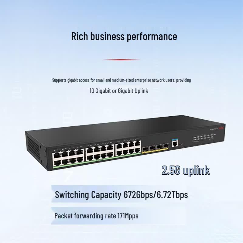 H3C RS5110-24T4MS 24-Port Gigabit Access Switch