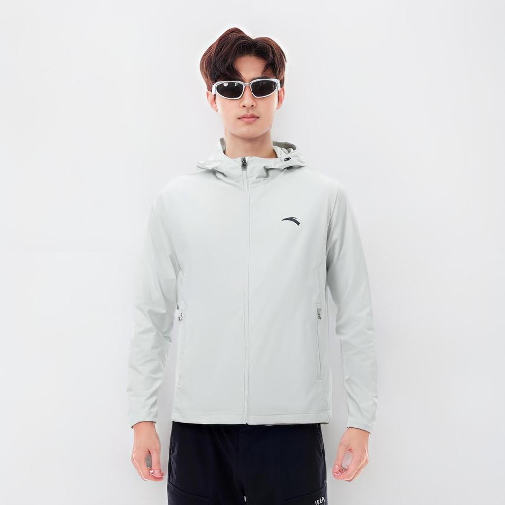Anta Variety Training Collection Jackets & Coats Men's Clear Mist Gray 952437602-1