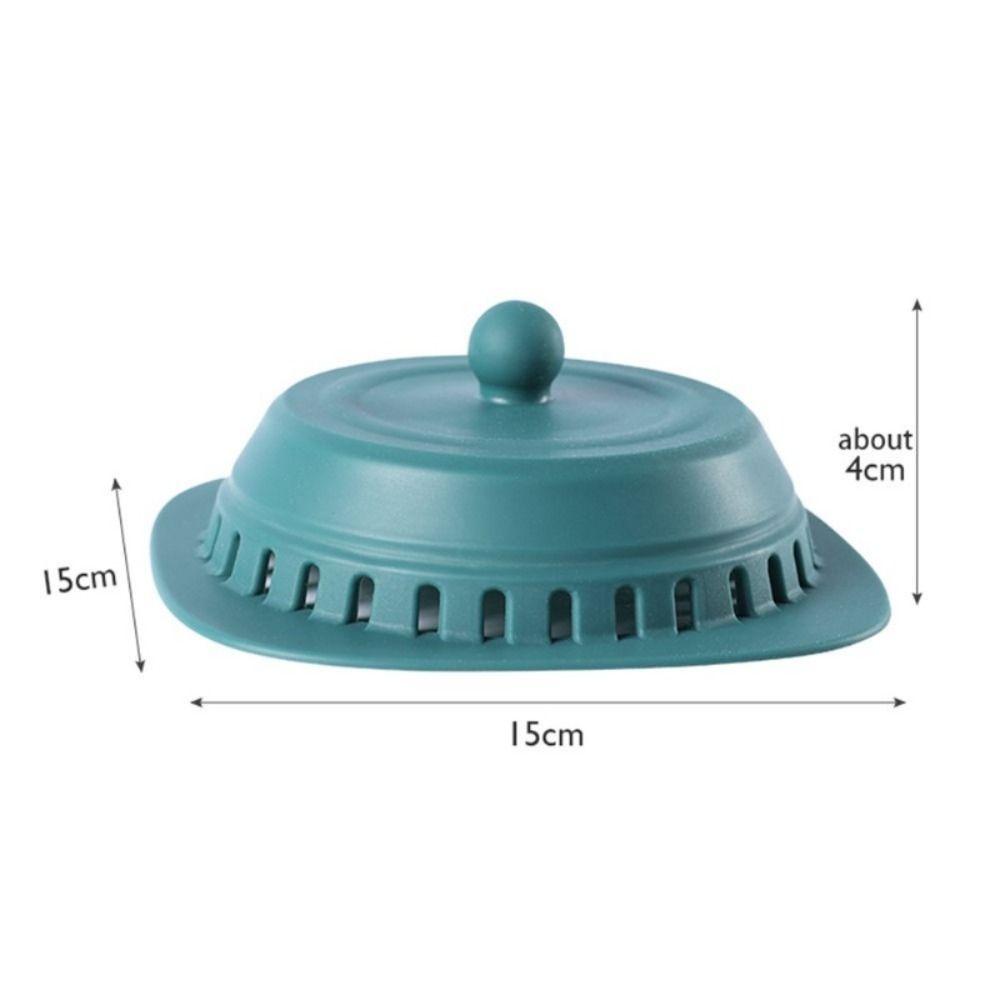 Portable Silicone Floor Drain Cover Press Type Anti-odor Sewer Anti-Clogging Strainer Kitchen Sink Filter