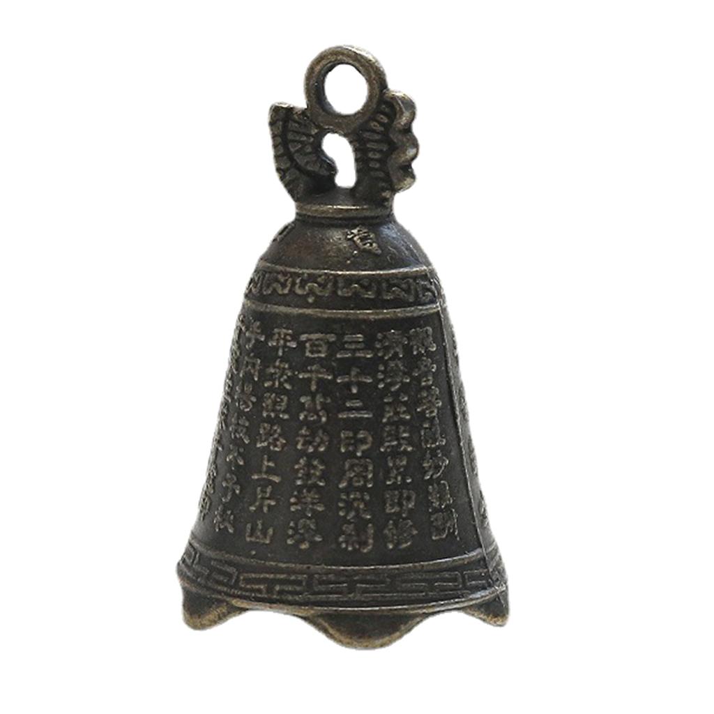 5 шт. Маленький звенящий колокольчик ретро-скульптура колокольчика молитва Гуаньинь колокольчик фэн-шуй антикварный колокольчик для украшения своими руками