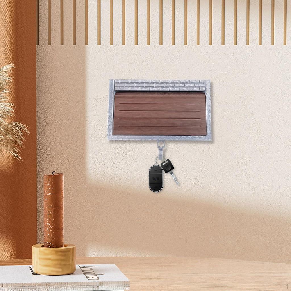 Car Garage Key Holder with Opening Door Keychain 3D Printed Opener Keys Rack for Entryway