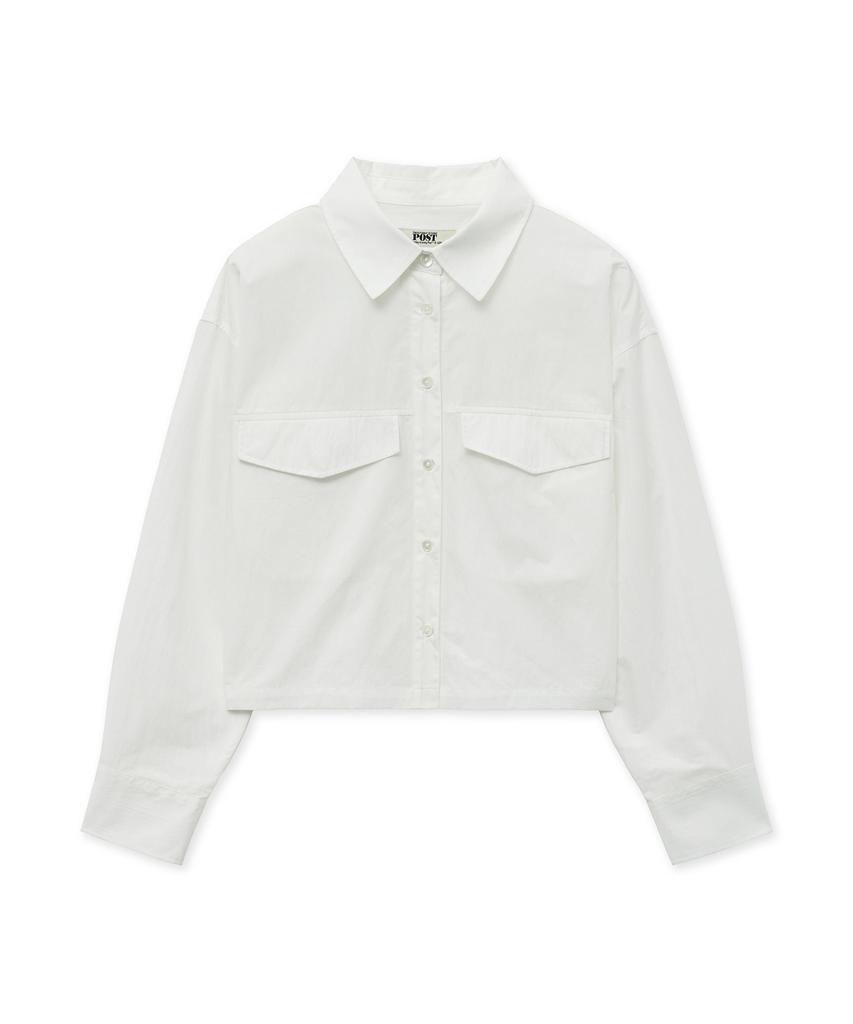 THE SATURDAY EVENING POST Flat Pocket Shirts_White