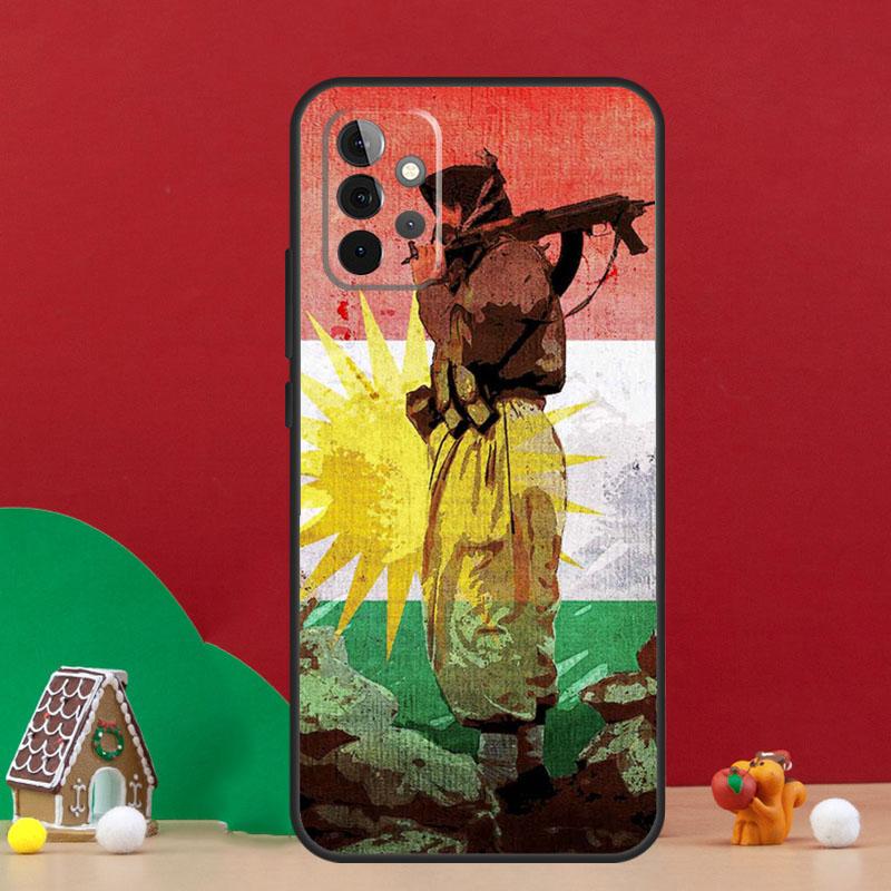 Чехол Флаг Курдистана для Samsung Galaxy A56 A33 A13 A36 A23 A52 A32 A12 A54 A34 A14 A16 A53 A15 A35 A55 A17