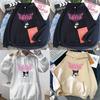 Soft And Comfortable Kawaii Kuromi Hoodie With Harajuku Punk Graphic Print