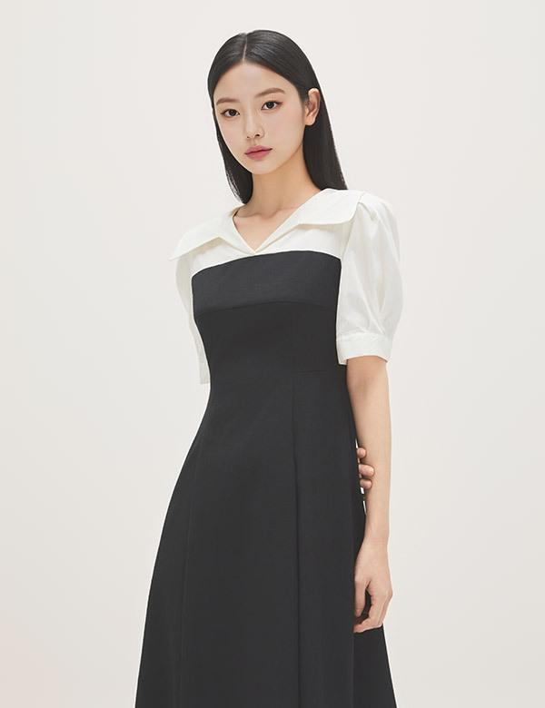 ROEM Плетеное платье-макси с открытым воротником, комплект Rmowg24R12