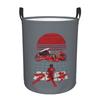 A-Akira Otomo Katsuhiro Japane Anime Laundry Hamper Large Storage Basket Kids Nursery Toy Organizer