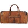 Сумка Кожаная Unisex Big Travel Мужчины Тренажерный зал Багаж Duffel Overnight Duffle S Vintage