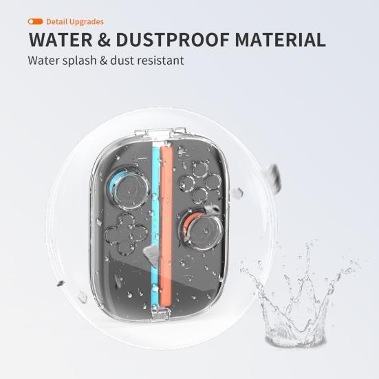 Joypad Protective Case for Nintendo Switch 2 Joy-Con Dustproof Shockproof Game Controller Protector Clear PC Shell Game Cassette Storage Box