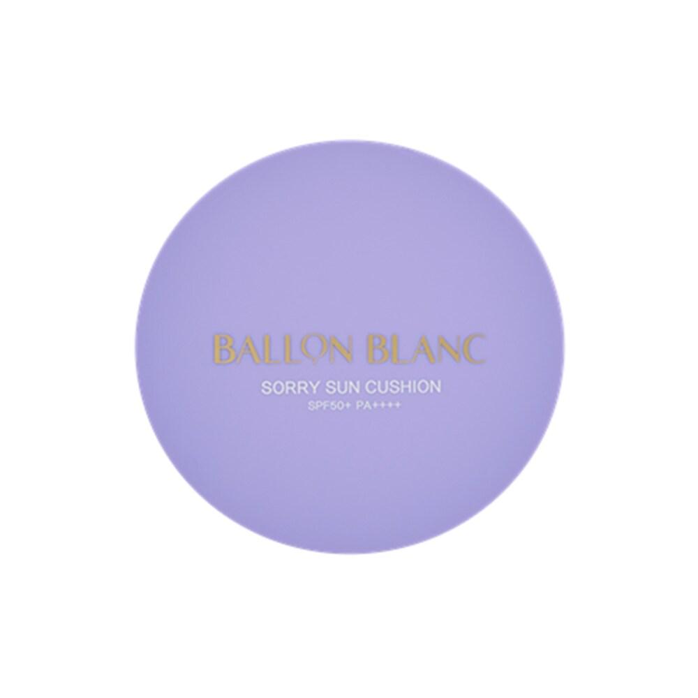 Ballon Blanc Sorry Tone Up Sun Cushion Защита от УФ-лучей SPF50+ PA++++ Большая емкость 25 г