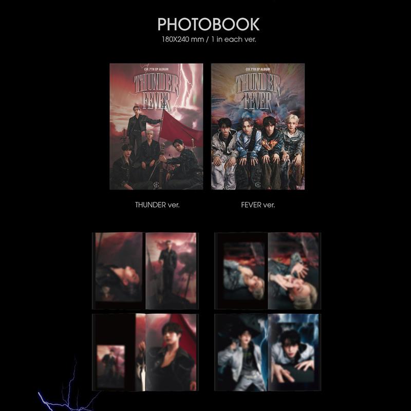 (+pob photocard) CIX 7th EP Album [Thunder Fever]