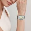 Casio Серия платьев Минималистичные Элегантные Маленький циферблат Кварцевый механизм Ремешок из нержавеющей стали Женские часы Желтый LTP-V007SG-9E