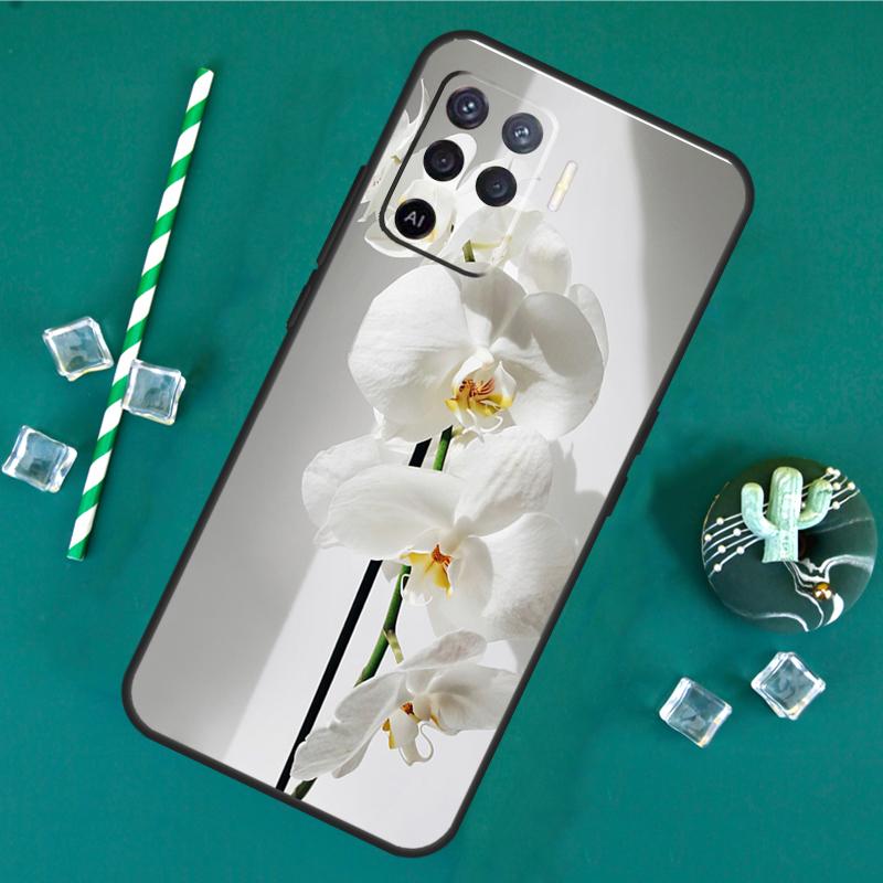 Цветы Орхидеи Цветной Чехол Для Телефона Для Oppo A18 A38 A58 A78 A98 A40 A60 A80 A91 A15 A17 A74 A94 A54 A57S A16 A76 A96