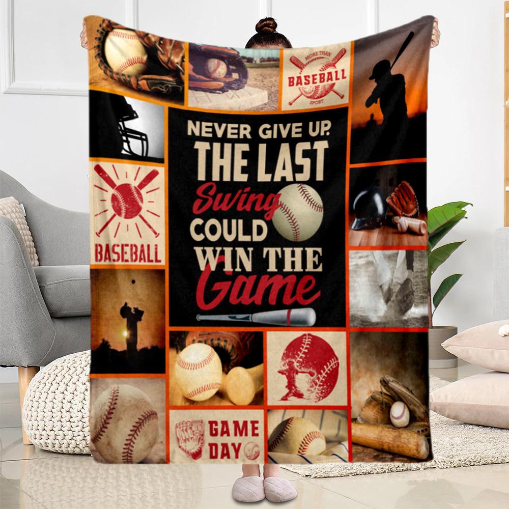 Softball Inspiration Collage Blankets are suitable for living rooms, bedrooms, camping, and other places, making them an ideal choice for gifts.