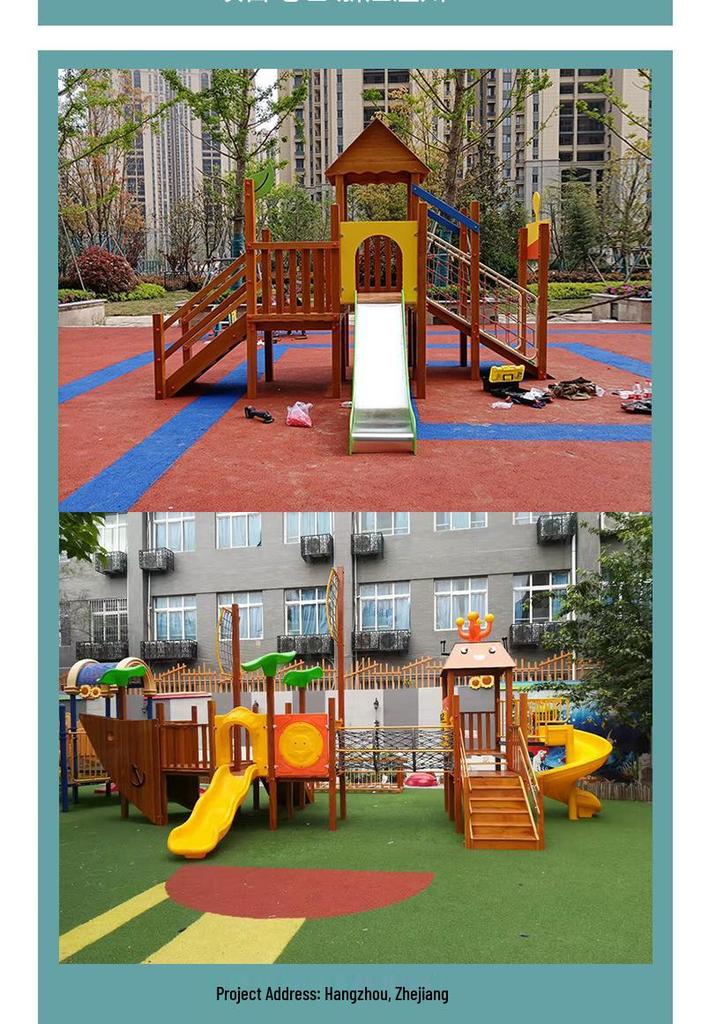 Children's Indoor/Outdoor Wooden Climbing & Fitness Frame with Rock Wall