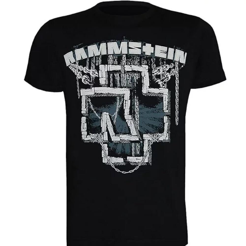 26 Футболка с концерта группы Rammstein - In Ketten Новая - Официальная унисекс футболка